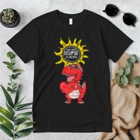 Dinosaur Heart Total Solar Eclipse April 8 2024 Totality Premium T-Shirt
