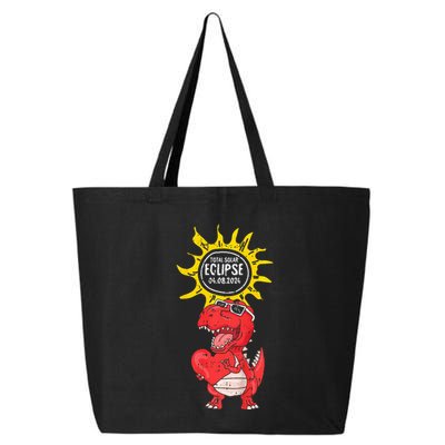 Dinosaur Heart Total Solar Eclipse April 8 2024 Totality 25L Jumbo Tote