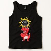 Dinosaur Heart Total Solar Eclipse April 8 2024 Totality Tank Top