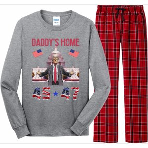 Daddys Home Trump 45 47 Long Sleeve Pajama Set