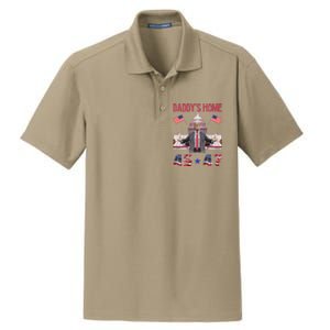 Daddys Home Trump 45 47 Dry Zone Grid Polo