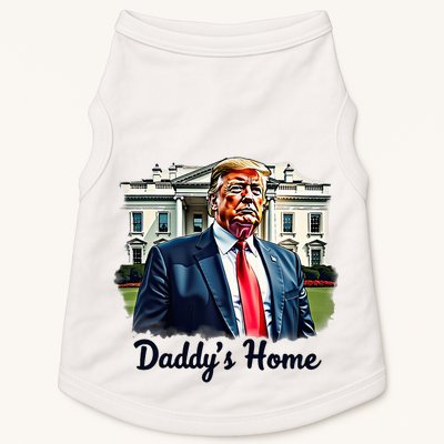 Daddys Home TrumpS Historic Return To The White House Doggie Tank