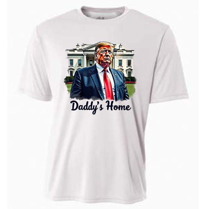 Daddys Home TrumpS Historic Return To The White House Cooling Performance Crew T-Shirt