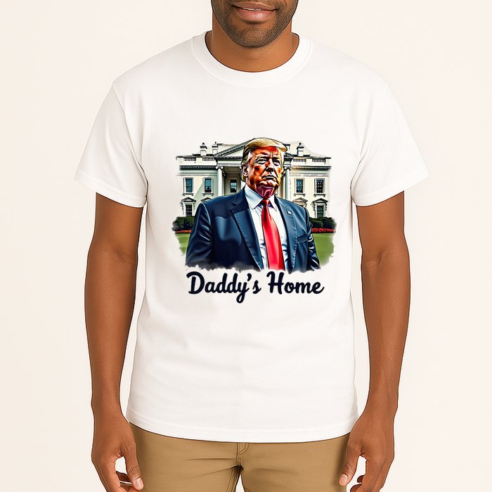 Daddys Home TrumpS Historic Return To The White House Tall T-Shirt