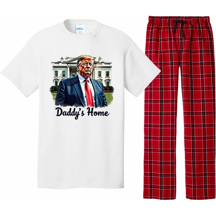 Daddys Home TrumpS Historic Return To The White House Pajama Set