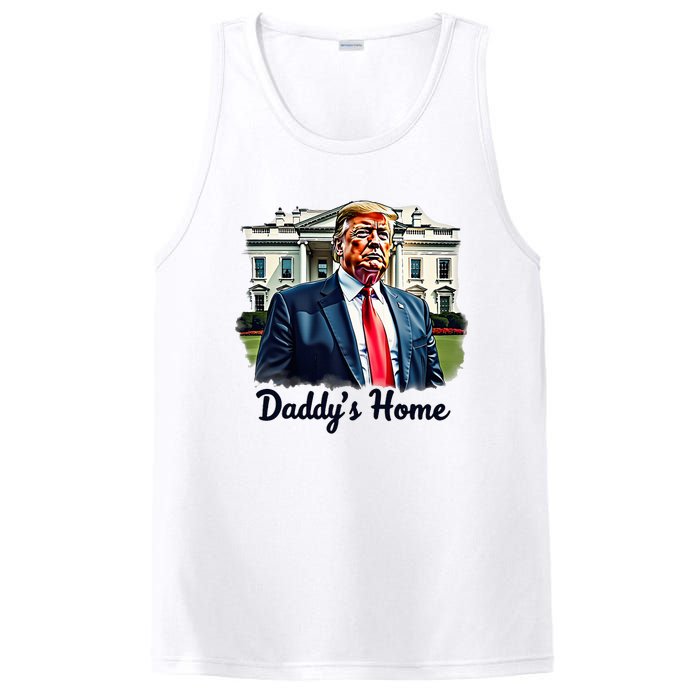 Daddys Home TrumpS Historic Return To The White House PosiCharge Competitor Tank