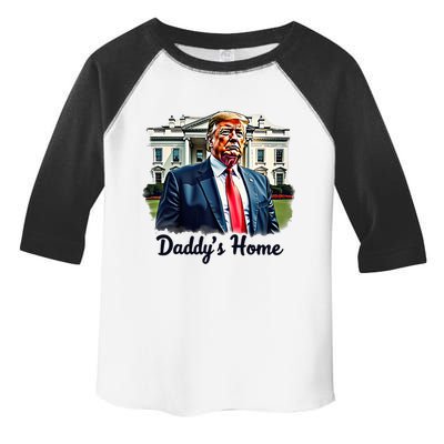 Daddys Home TrumpS Historic Return To The White House Toddler Fine Jersey T-Shirt