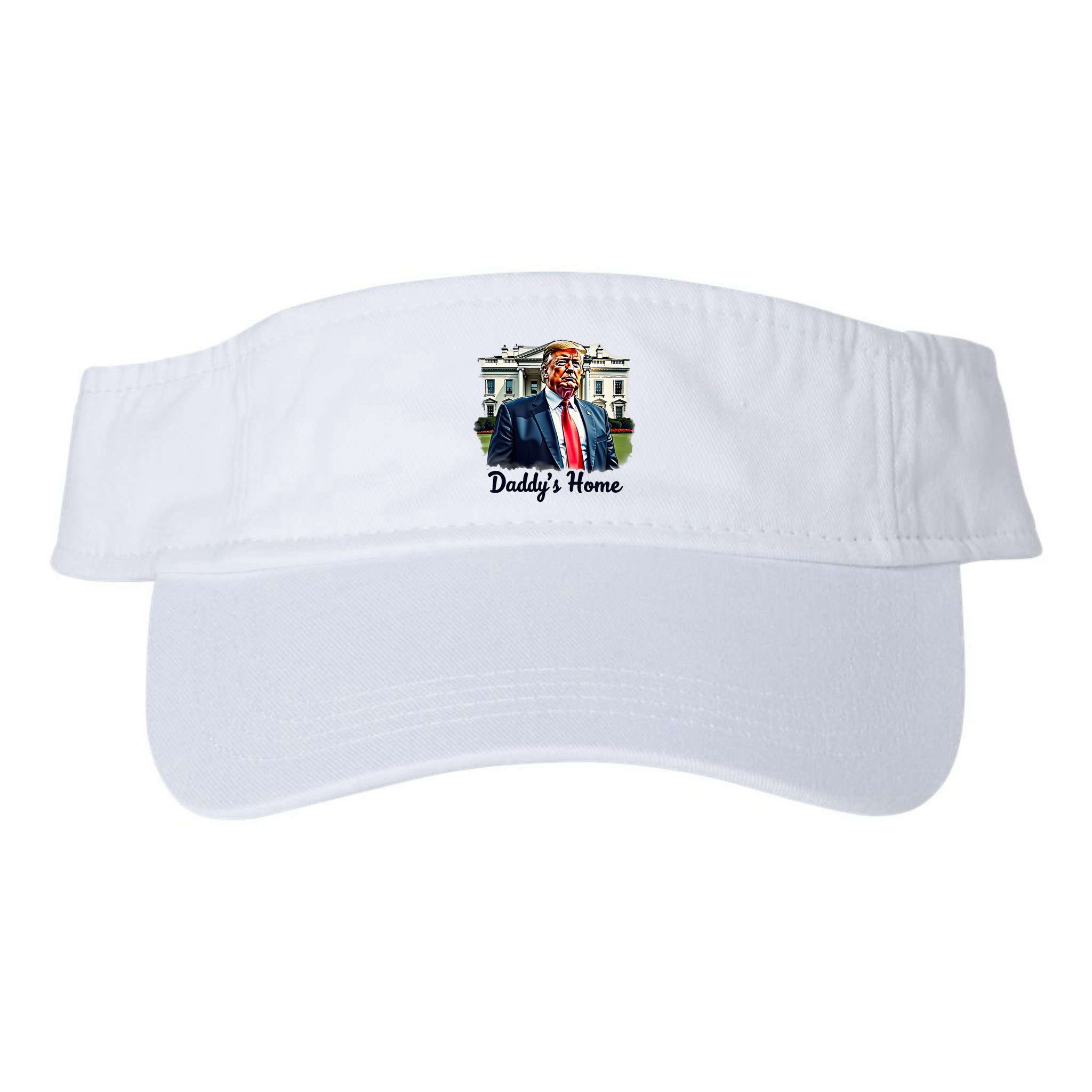 Daddys Home TrumpS Historic Return To The White House Visor