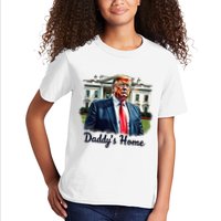 Daddys Home TrumpS Historic Return To The White House Kids T-Shirt
