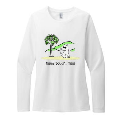 Dog Hang Tough Maui Womens CVC Long Sleeve Shirt