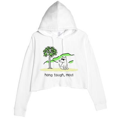 Dog Hang Tough Maui Crop Fleece Hoodie