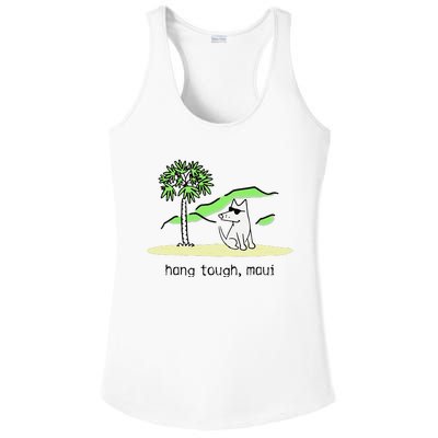 Dog Hang Tough Maui Ladies PosiCharge Competitor Racerback Tank