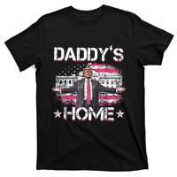 Daddys Home Trump 2024 Funny Trump Take America Back T-Shirt