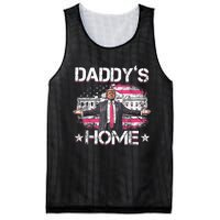 Daddys Home Trump 2024 Funny Trump Take America Back Mesh Reversible Basketball Jersey Tank