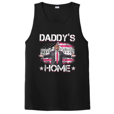 Daddys Home Trump 2024 Funny Trump Take America Back PosiCharge Competitor Tank