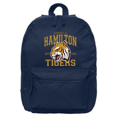 Defunct Hamilton Tigers 16 in Basic Backpack