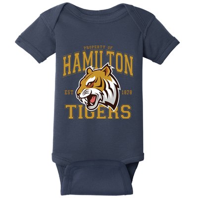 Defunct Hamilton Tigers Baby Bodysuit