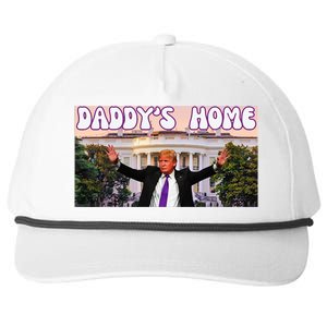 DaddyS Home Trump 2024 Stand With Trump Snapback Five-Panel Rope Hat