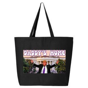 DaddyS Home Trump 2024 Stand With Trump 25L Jumbo Tote