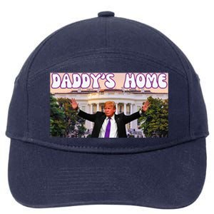 DaddyS Home Trump 2024 Stand With Trump 7-Panel Snapback Hat