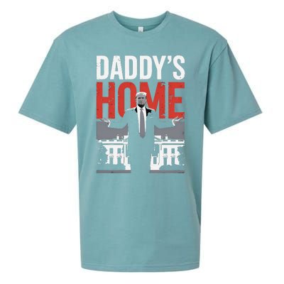 DaddyS Home Trump President 47 Sueded Cloud Jersey T-Shirt