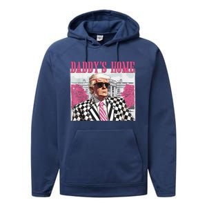 DaddyS Home Trump 2024 Performance Fleece Hoodie