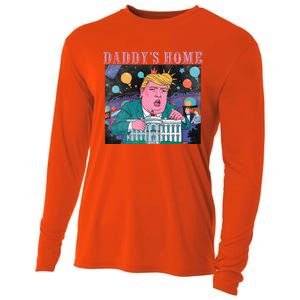 DaddyS Home Trump Take America Back 2024 Cooling Performance Long Sleeve Crew