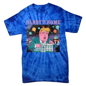 DaddyS Home Trump Take America Back 2024 Tie-Dye T-Shirt