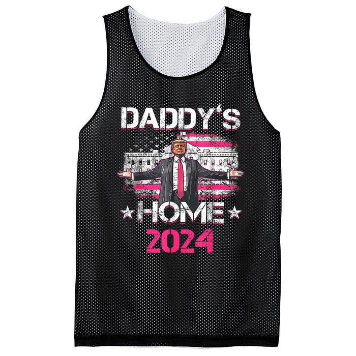 Daddys Home TrumpS Historic Return To The White House Mesh Reversible Basketball Jersey Tank