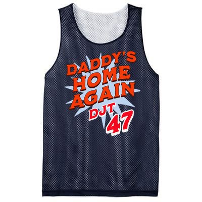 DaddyS Home Trump White House Trump 2024 Take America Back Mesh Reversible Basketball Jersey Tank