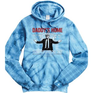 DaddyS Home Trump Inauguration Day 2025 47th President Tie Dye Hoodie