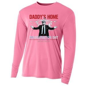 DaddyS Home Trump Inauguration Day 2025 47th President Cooling Performance Long Sleeve Crew