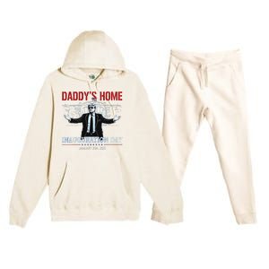 DaddyS Home Trump Inauguration Day 2025 47th President Premium Hooded Sweatsuit Set