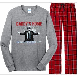 DaddyS Home Trump Inauguration Day 2025 47th President Long Sleeve Pajama Set