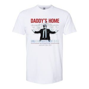 DaddyS Home Trump Inauguration Day 2025 47th President Softstyle CVC T-Shirt