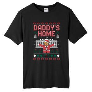 DaddyS Home Trump Christmas Spirit Meaningful Gift Tall Fusion ChromaSoft Performance T-Shirt