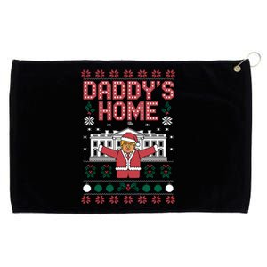 DaddyS Home Trump Christmas Spirit Meaningful Gift Grommeted Golf Towel