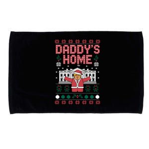 DaddyS Home Trump Christmas Spirit Meaningful Gift Microfiber Hand Towel