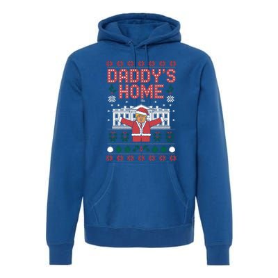 DaddyS Home Trump Christmas Spirit Meaningful Gift Premium Hoodie