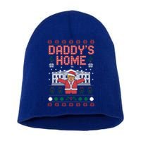 DaddyS Home Trump Christmas Spirit Meaningful Gift Short Acrylic Beanie