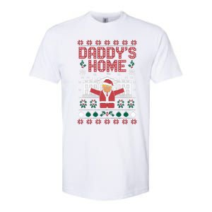 DaddyS Home Trump Christmas Spirit Meaningful Gift Softstyle CVC T-Shirt