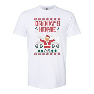 DaddyS Home Trump Christmas Spirit Meaningful Gift Softstyle CVC T-Shirt