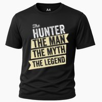 Deer Hunter The Man The Myth The Hunting Legend Hunter Gifts Cooling Performance Crew T-Shirt