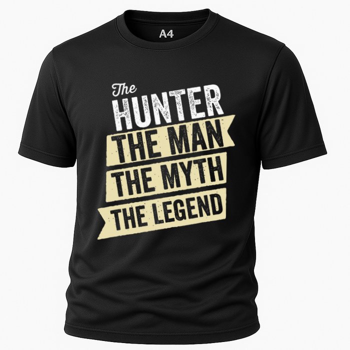 Deer Hunter The Man The Myth The Hunting Legend Hunter Gifts Cooling Performance Crew T-Shirt