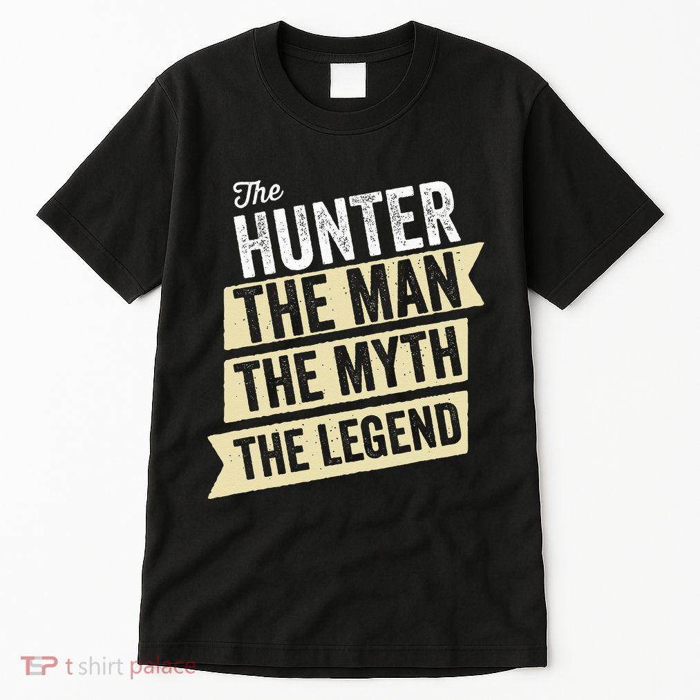 Deer Hunter The Man The Myth The Hunting Legend Hunter Gifts Tall T-Shirt