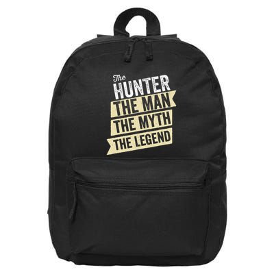 Deer Hunter The Man The Myth The Hunting Legend Hunter Gifts 16 in Basic Backpack