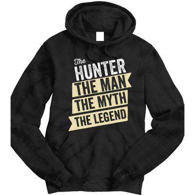 Deer Hunter The Man The Myth The Hunting Legend Hunter Gifts Tie Dye Hoodie