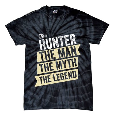 Deer Hunter The Man The Myth The Hunting Legend Hunter Gifts Tie-Dye T-Shirt