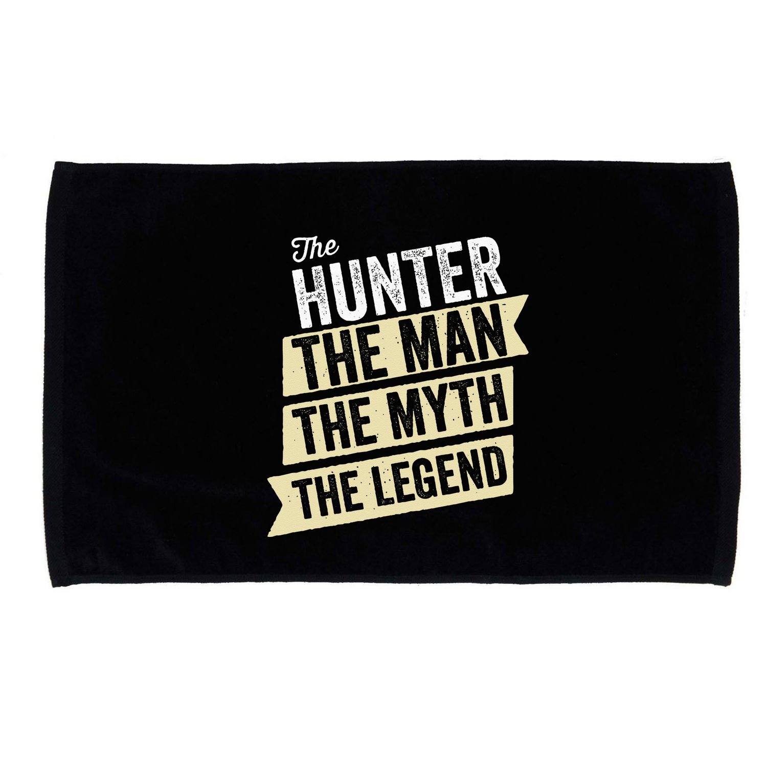 Deer Hunter The Man The Myth The Hunting Legend Hunter Gifts Microfiber Hand Towel