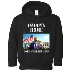 Daddys Home Trump Trump Inauguration Party Supplies Toddler Hoodie